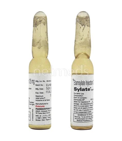 Sylate Injection 2ml Buy Medicines Online At Best Price From