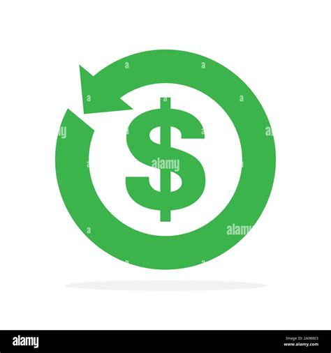 Vector Refund Money Icon Currency Exchange Or Cash Back Icon Isolated