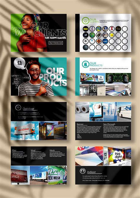 Advertising Agency Company Portfolio Design :: Behance