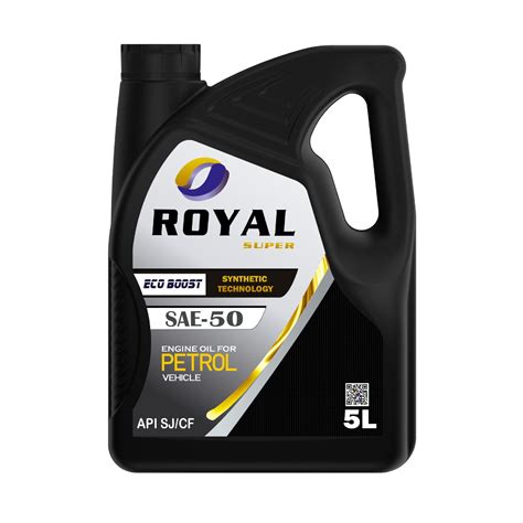 Royal Super Lubricants Engine Oil SAE 50 API SJ CF For Petrol Vehicle 5