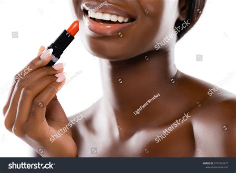 Cropped View Naked African American Woman Stock Photo 1797442477 Shutterstock