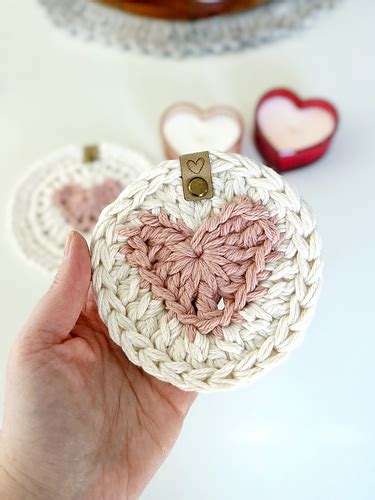 Ravelry Heart Coaster And Hot Pad Pattern By Simply Made By Erin