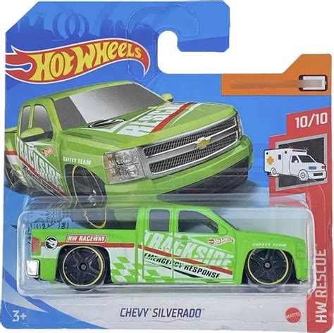 Carrinho Hot Wheels Chevrolet Chevy Silverado Rescue Ghd76 MercadoLivre