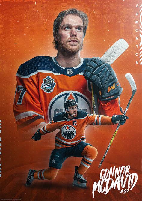 Connor McDavid - Edmonton Oilers | Behance