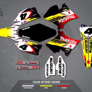 Makita Series Motocross Graphics Kit Primal Gfx Co Signs