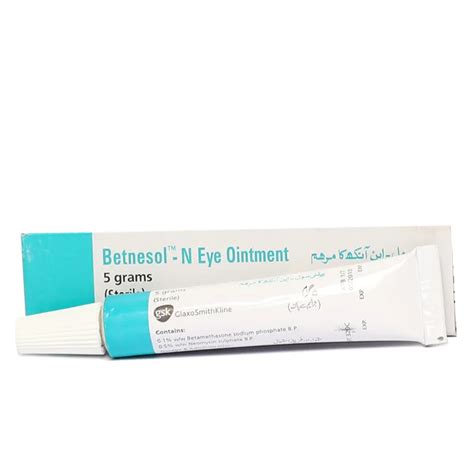 Betnesol N Eye Ointment 5g Uses Side Effects Price In Pakistan