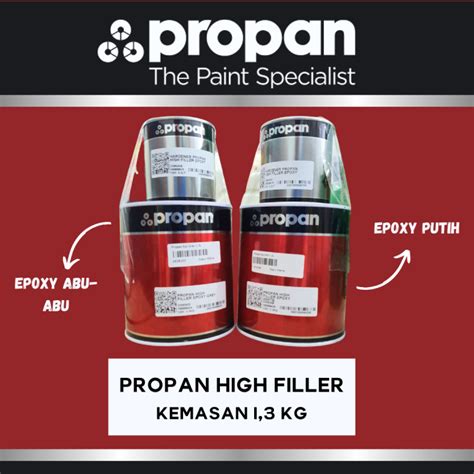 Propan High Filler Epoxy Cat Dasar Propan 1 3 KG Set Lazada Indonesia