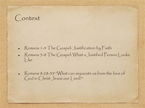 Romans 91 29 Gods Sovereign Choice Context Romans 1 4 The Gospel