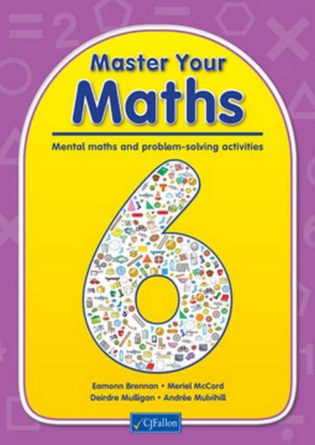 Master Your Maths 6 Maths Sixth Class Primary Books