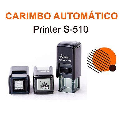 Carimbo Autom Tico Shiny Printer S X Mm Jrm Carimbos