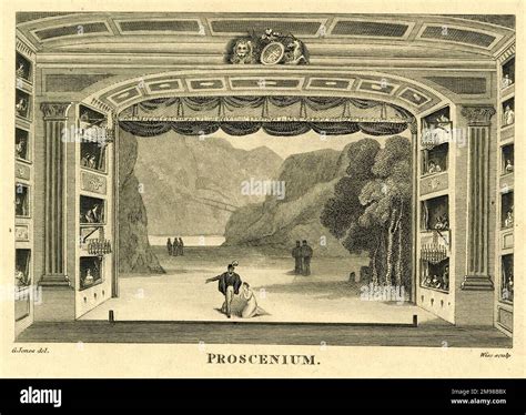 Proscenium Arch, Pantheon Theatre, London Stock Photo - Alamy