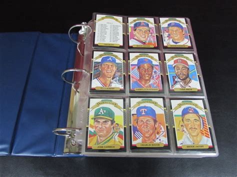 Lot Detail 1987 DONRUSS BASEBALL CARD SET