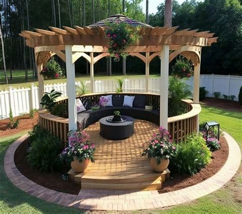 Beautiful Wooden Pergola With Deck Ideas How To Make Diy