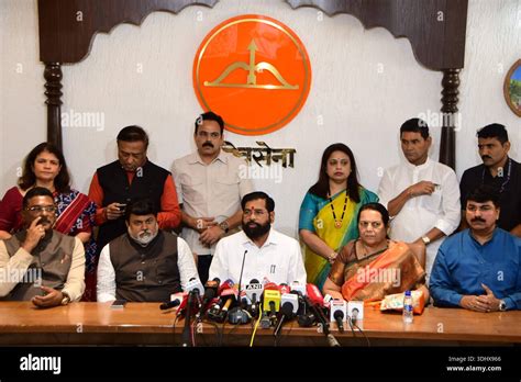 mumbai india january  deputy chief minister eknath shinde