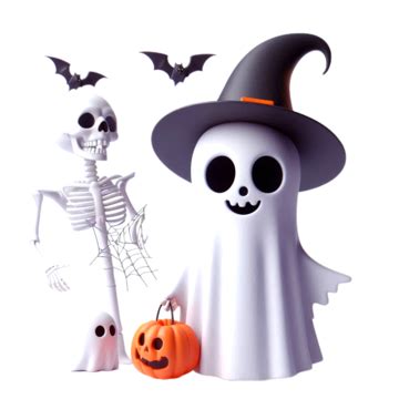 Halloween Ghost On Transparent Background, Halloween, Ghost ...