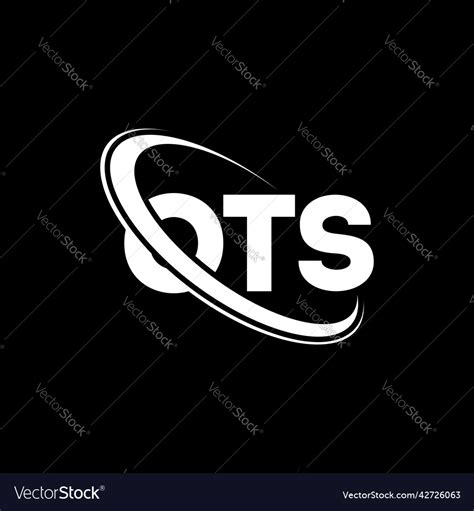 Ots logo letter design Royalty Free Vector Image