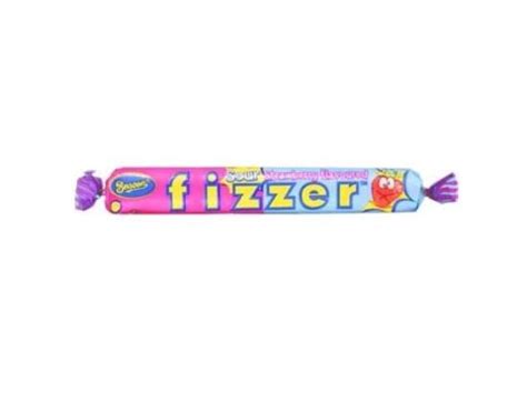 Fizzer Sour Strawberry Flavour Chewy Candy 11g Bar - Lollies'n'Stuff