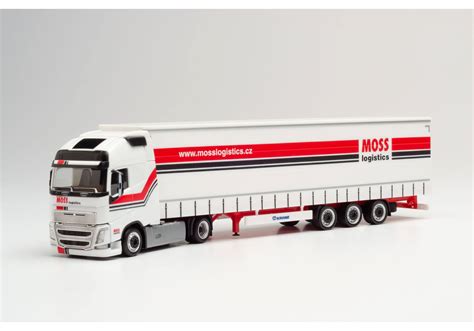 Herpa Volvo FH Gl XL Lowliner Moss Logistics 311854