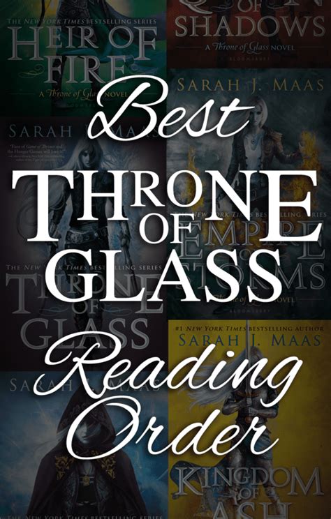 Throne Of Glass Series Order 2 Ways To Read Sarah J Maas Books