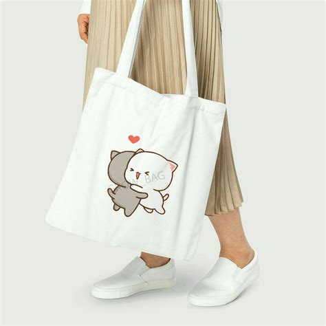 Jual Tote Bag Kanvas Murah Tote Bag Wanita Tote Bag Motif Kucing