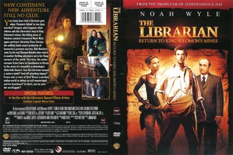 The Librarian Return To King Solomon S Mines 2006 R1 DVD Cover