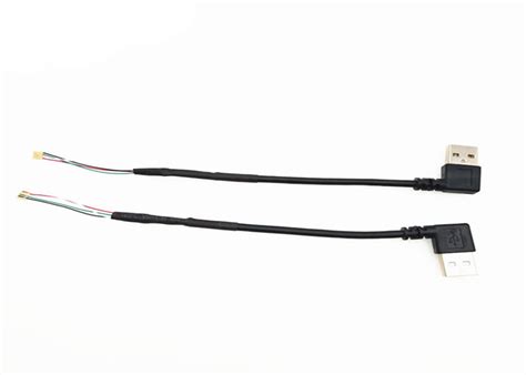 Usb A Male 90 Degree Left 30 Awg Cable To 4pin Jst Sr 4 1.0mm Pitch Connector