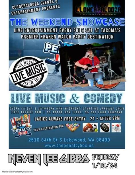 Cloneapalooza Events And Entertainments Weekend Showcase At The Penalty