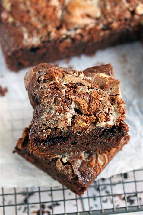 Fudgy tim tam brownies – Artofit