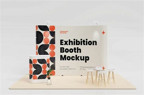 Exhibition Booth Mockup - Design Template Place