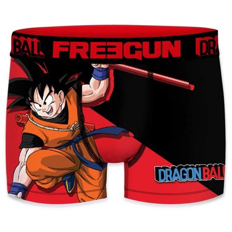 Freegun Pack Of Dragon Ball Boxers For Men San Goku Tenkaichi Budokai