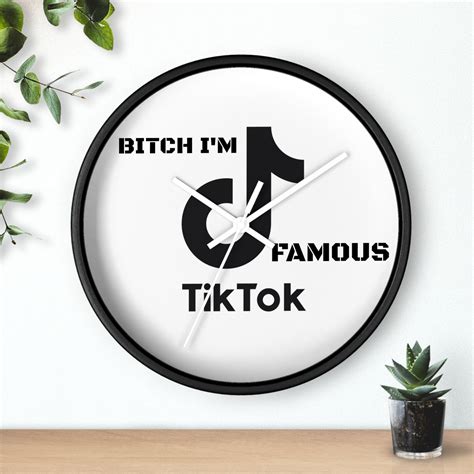 TikTok Wall Clock