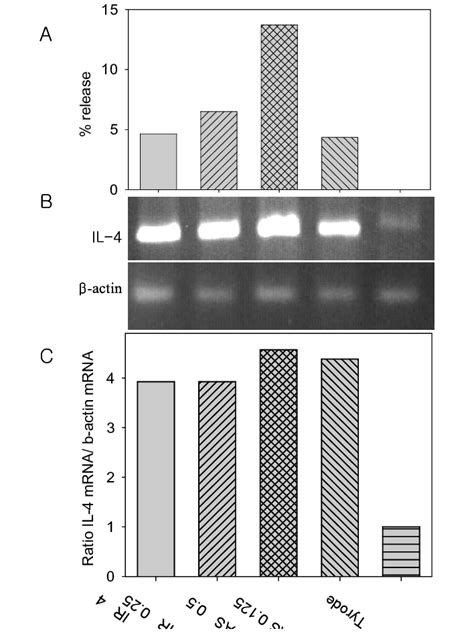 Hexosaminidase Release Assay And Rt Pcr Analysis For Rat Il Rna