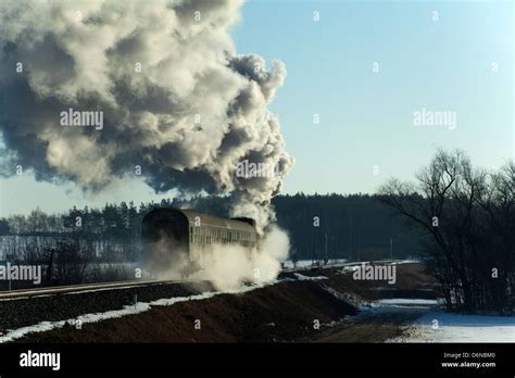 Vintage steam train Stock Photo - Alamy