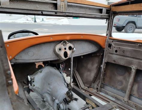 Ford Model A Tudor Rat Rod Hot Rod Street Rod Sedan Grey RWD Automatic For Sale