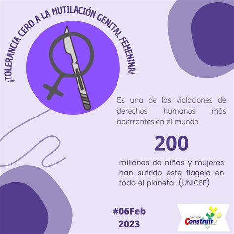 Día Internacional De Tolerancia Cero Con La Mutilación Genital Femenina