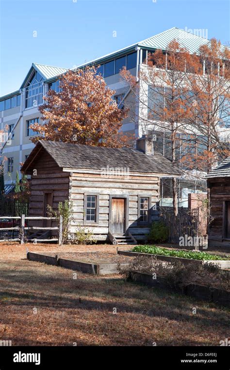 Historic old town in Little Rock, Arkansas, USA Stock Photo - Alamy