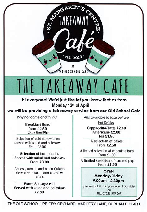 Café - St Margaret's Centre