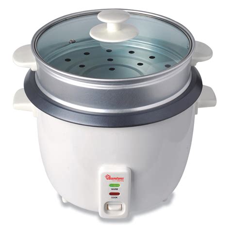 Rice Cooker+Steamer 1.8 Liters White- RM/289