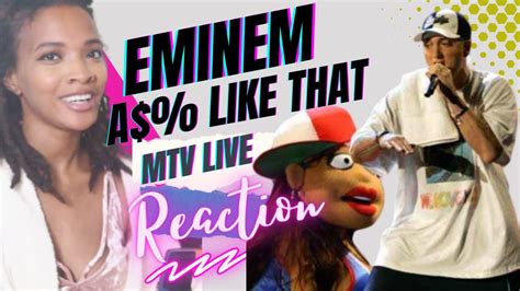 Eminem Ass Like That Live Reaction YouTube