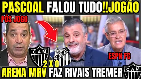 MÍDIA PAULISTA RASGA ELOGIOS AO GALO AGORA NA ARENA MRV NOTÍCIAS DO