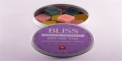 Bliss Infused Gummies - 200mg - Weedsy.ca