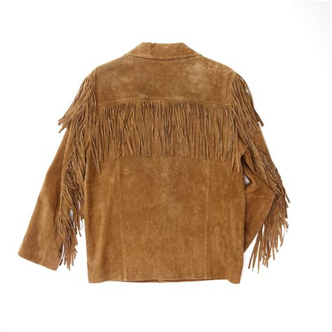 Suede Fringe Jacket - Men's — Hide Out Leathers