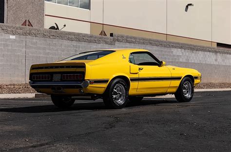 Rare Grabber Yellow 1969 Shelby Gt500 Fastback Once Owned By Carroll