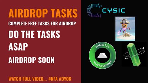 Free Confirmed Airdrop Tasks Huge Projects WIth Huge Funding