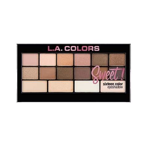 LA Colors 16 Color Eyeshadow palette – Charming - CHEEKnEYE