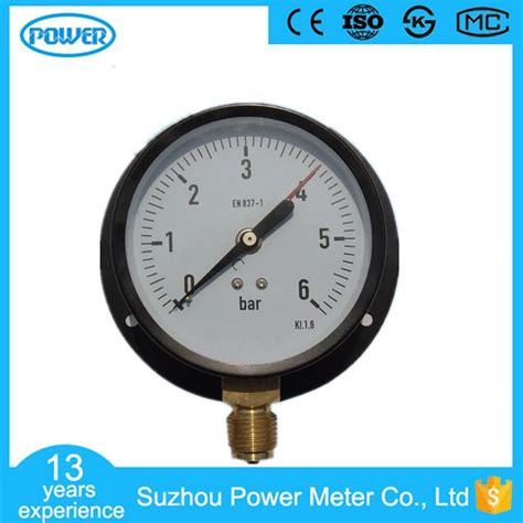 Mm Bottom Type Two Pointer Manometer With Flange Manometer And