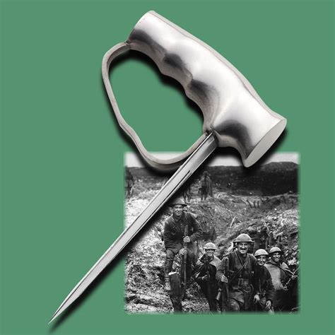 This 20th Century Collectibles Push Dagger Was Designed For Stabbing