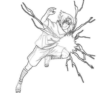 Sasuke Desenho Para Colorir - 10