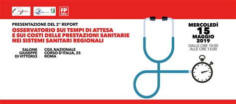 Sanità Report Fp Cgil nel pubblico liste dattesa di 60 giorni medi