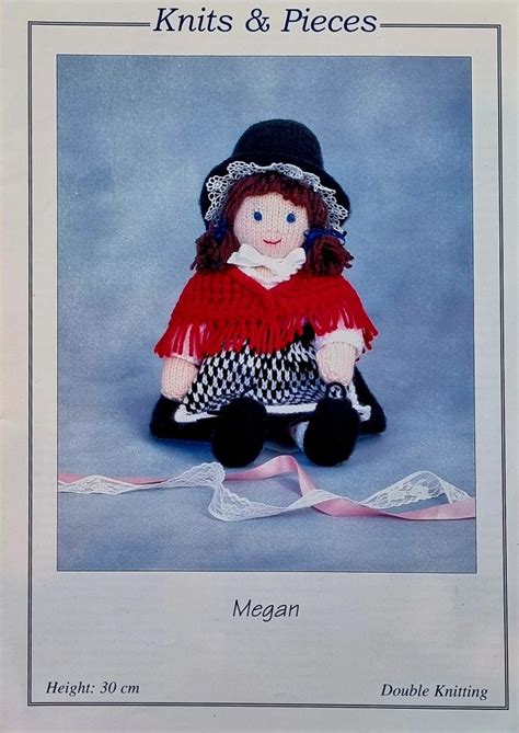 Welsh Doll Knitting Pattern By Sandra Polley The Old Toy Knitting Shop